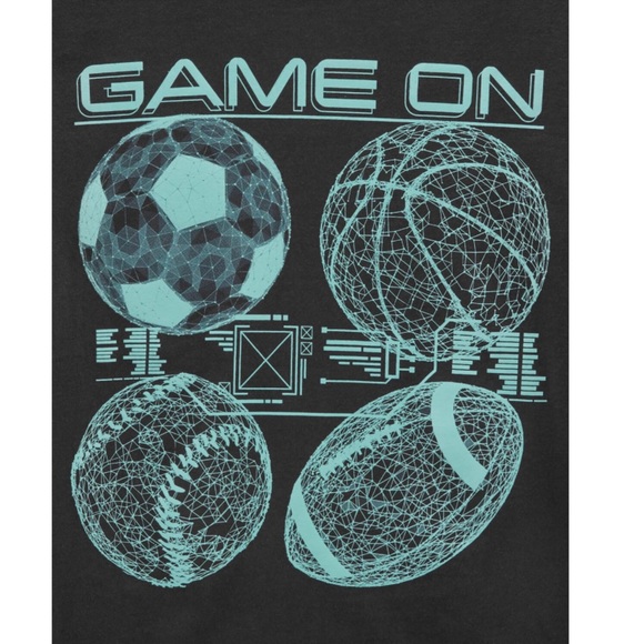 OshKosh Kid Boy Video Games Print Long-Sleeve Button-Down Shirt main image 1